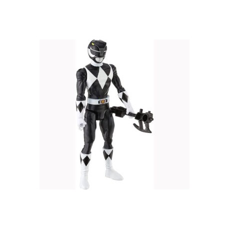 Power Rangers Mighty Morphin Black Ranger Figura de acción